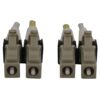4f4eb98d3e5b337a0ec18de9bd816a18 Tripp Lite series 400G Multimode 50/125 OM3 Switchable Fiber Optic Cable (Duplex LC-PC M/M), LSZH, Aqua, 3 m (9.8 ft.)