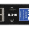 Eaton Universal-Input Metered PDU G4, 208V and 415/240V, 24 Outlets, Input Cable Sold Separately, 0U Vertical