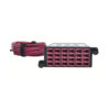 Tripp Lite 40/100Gb OM4 Fiber Breakout Cassette with Built-In MTP Cables, (x3) 8-Fiber OM4 MTP/MPO to (x12) LC Duplex - N482-3M8L12-B