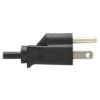 4f9deae172ff23e27013a110a11487be Tripp Lite series 3-Slot Power Cord, NEMA 5-15P to C5 - Laptop/Notebook, 7A, 125V, 18 AWG, 6 ft. (1.8 m), Black