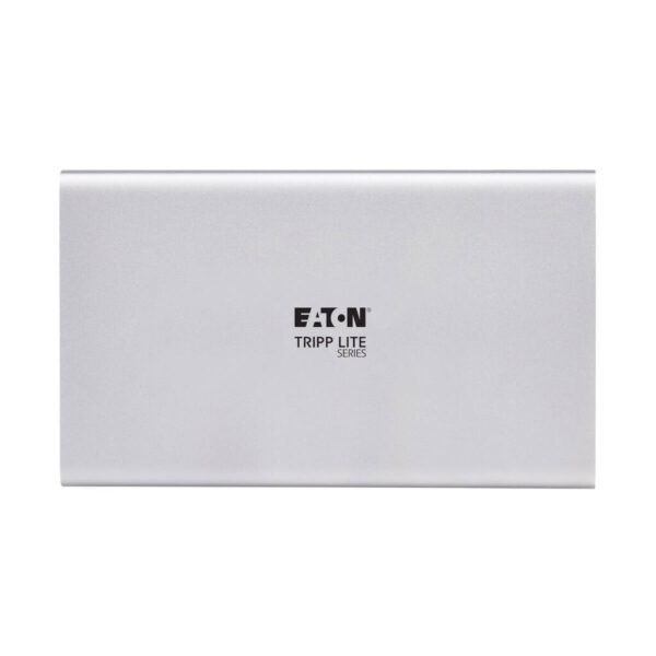 Tripp Lite series 4-Port Thunderbolt 4 Hub - 8K, 2x 4K 60 Hz, USB 3.2 Gen 2, USB-A Port, 100W Charging, Gray
