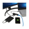 Tripp Lite series USB-C Multiport Adapter - 4K 60 Hz HDMI, USB 3.x (5Gbps) Hub Ports, GbE, 100W PD Charging, HDR, HDCP 2.2