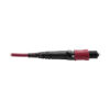 Tripp Lite series MTP/MPO Parallel Optics Base-8 Migration Fiber Adapter, Polarity A to B, 12 Fiber, 40GB/100GB, OM4 M/F, Magenta, 8 in.