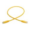 4fcd6d441802f3be7ae409bd09d7e310 Tripp Lite series Cat6 Gigabit Molded (UTP) Ethernet Cable (RJ45 M/M), PoE, Yellow, 2 ft. (0.61 m)