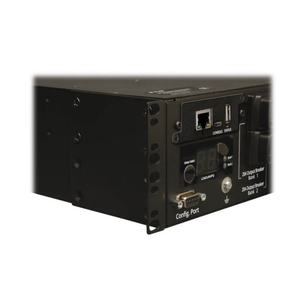 Eaton 7.4kW Single-Phase Switched PDU, LX Interface, 230V Outlets (16-C13), IEC-309 Blue 230V 32A, 3.6m Cord, 2U Rack-Mount, TAA