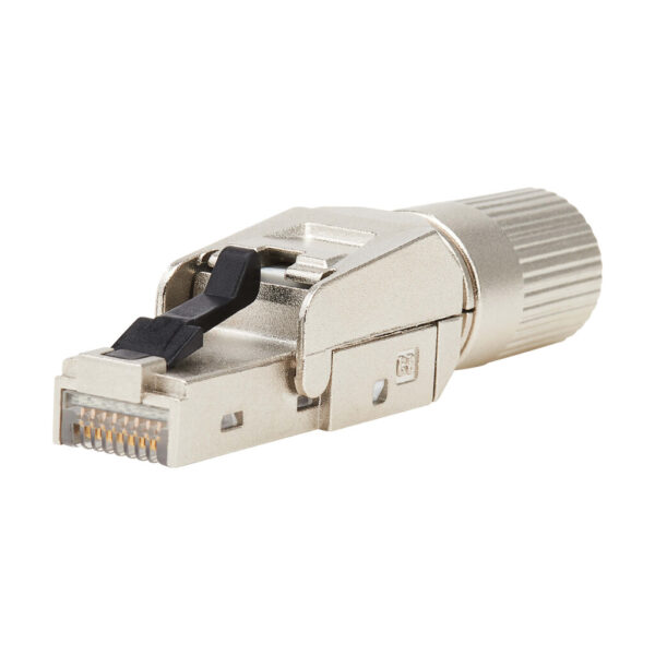 5001af36b373af49a10688ea95f4bbcb Tripp Lite series Cat8 STP Class 1 Field-Termination Plug, 568A/568B, TAA