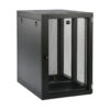 501b7456642502c8bd89e5c78b021f10 Tripp Lite series SmartRack 18U Heavy-Duty Low-Profile Server-Depth Side-Mount Wall-Mount Rack Enclosure Cabinet