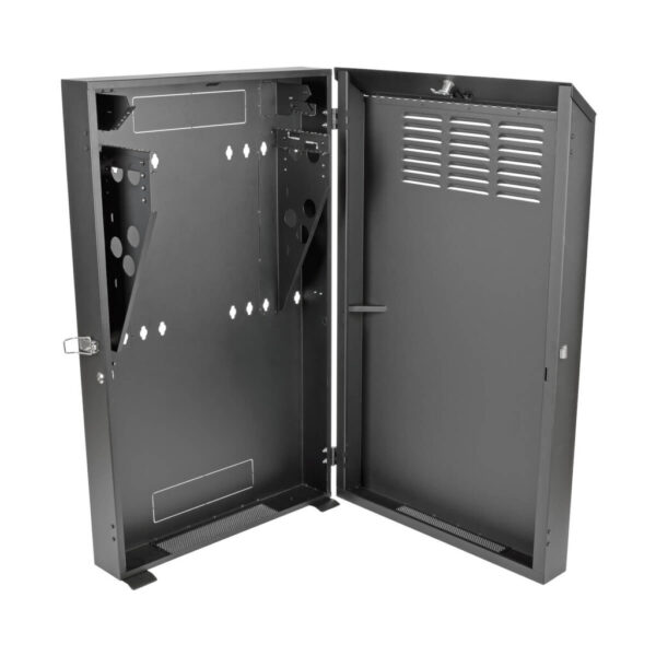 5027853d0d769d224295cd8a1cf1cbbb Tripp Lite series SmartRack 4U Low-Profile Vertical-Mount Server-Depth Wall-Mount Rack Enclosure Cabinet