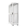 Eaton SmartRack 45U Extra-Deep Standard-Width Heavy-Duty Rack Enclosure Cabinet for AI Servers, White