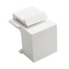 504d6afcc0692b8a40ea8d1df9de9685 Tripp Lite series Snap-In Blank Keystone Jack Insert, White, 10 Pack, TAA