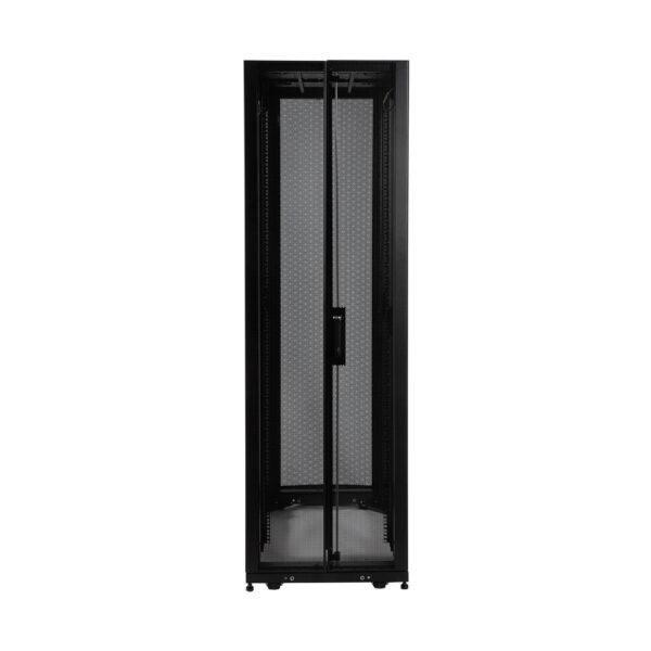 Tripp Lite series 48U SmartRack Standard-Depth Rack Enclosure Cabinet with doors & side panels