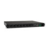 Eaton 3.7kW Single-Phase 208/230V Switched PDU - LX Platform, 8 C13 Outlets, C20 Input with L6-20P Adapter, 2.4m Cord, 1U Rack-mount, TAA