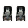 Tripp Lite series Cat6a 10G Snagless Shielded Slim STP Ethernet Cable (RJ45 M/M), PoE, Black, 15 ft. (4.6 m)
