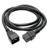 Tripp Lite series Power Extension Cord, C19 to C20 - Heavy-Duty, 15A, 250V, 14 AWG, 10 ft. (3.05 m), Black