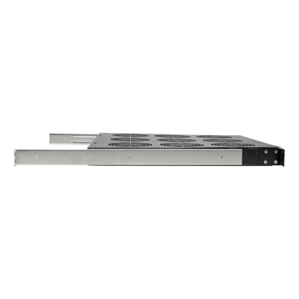 Tripp Lite series Fan Tray for 19 in. Racks - 1U, 9 120V High-Performance Fans, 864 CFM, C14 Inlet