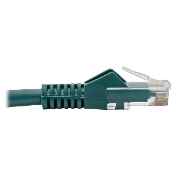 50d8c73f5f70ef3267b63d92e32e3072 Tripp Lite series Cat6 Gigabit Snagless Molded (UTP) Ethernet Cable (RJ45 M/M), PoE, Green, 35 ft. (10.67 m)