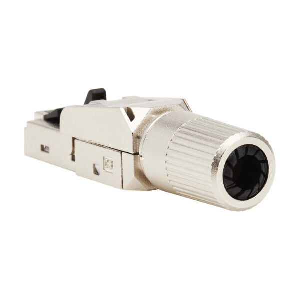 50f24b9dc3feecb85f2dd9c4e71188e0 Tripp Lite series Cat8 STP Class 1 Field-Termination Plug, 568A/568B, TAA