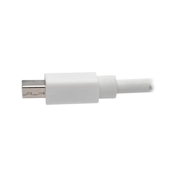 Tripp Lite series Keyspan Mini DisplayPort to DisplayPort Adapter Cable (M/F), 4K 60 Hz, DP 1.2, HDCP 2.2, 3 ft. (0.9 m)