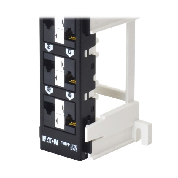 51251c865ef5e4801ad9fac945b4cf99 Tripp Lite series 12-Port Wall-Mount Patch Panel for UTP Keystone Jacks, Offset Ports, TAA