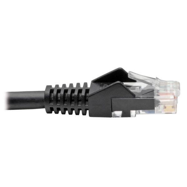 Tripp Lite series Cat6 Gigabit Snagless Molded (UTP) Ethernet Cable (RJ45 M/M), PoE, Black, 75 ft. (22.86 m)