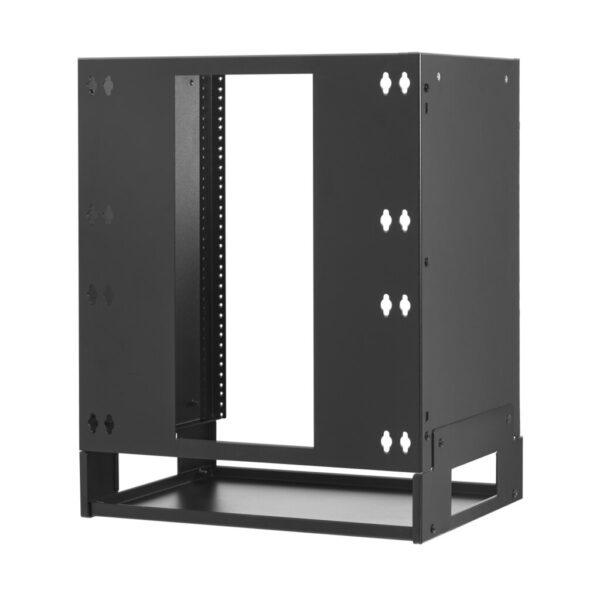 Tripp Lite series 12U Wall-Mount Bracket with Shelf for Small Switches and Patch Panels, Hinged