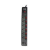Tripp Lite series ECO-Surge 7-Outlet Surge Protector, 6 ft. (1.83 m) Cord, 1080 Joules, 6 Individually Controlled Outlets, Black Housing