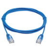 Tripp Lite series Cat6a 10G Molded Ultra-Slim UTP Ethernet Cable (RJ45 M/M), Blue, 7 ft. (2.13 m)