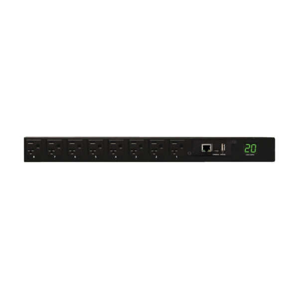 51ee2bcbc9251b9f551d68c15184aef5 Eaton 1.9kW Single-Phase Switched PDU - LX Interface, 120V Outlets (16 5-15/20R), L5-20P/5-20P Input, 12 ft. (3.66 m) Cord, 1U Rack-Mount, TAA