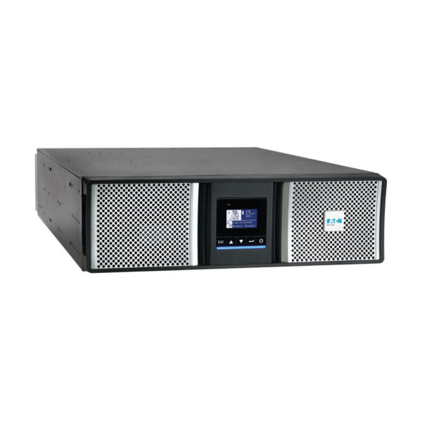 Eaton 9PX G2 3kVA 3kW 208V Online UPS, L6-30P or Hardwired Input, 2 L6-20R, 2 L6-30R, Hardwired Output, Network Card, 3U Rack/Tower - 9PX3K3UG2