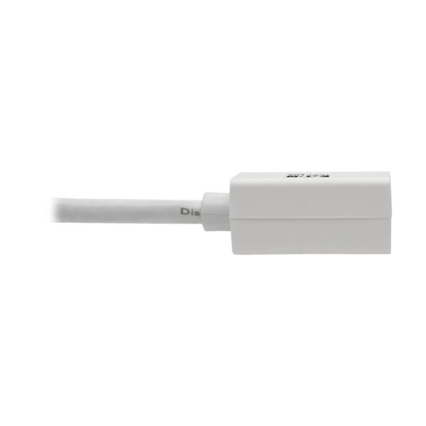 5212a2a68807c2e8a3c8b63e3eff9421 Tripp Lite series DisplayPort to Mini DisplayPort Adapter Video Converter , 4K 60 Hz (M/F), 6 in. (15.2 cm)