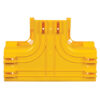 Tripp Lite series Toolless Horizontal 90-Degree T-Junction for Fiber Routing System, 120 mm (5 in.)