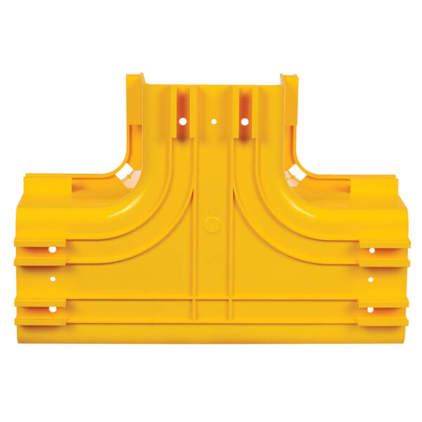 Tripp Lite series Toolless Horizontal 90-Degree T-Junction for Fiber Routing System, 120 mm (5 in.)
