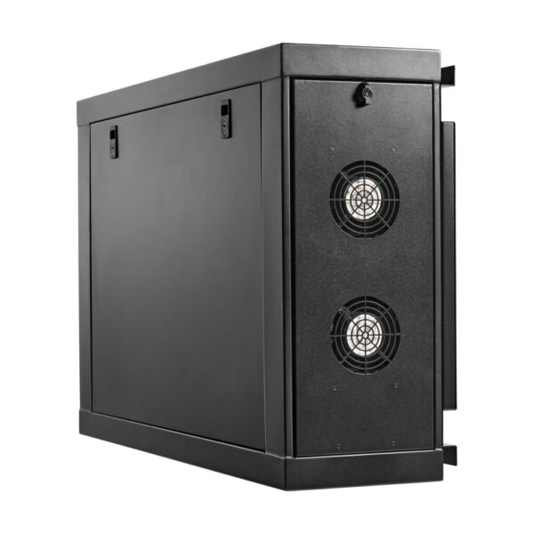 527e2e7809aaf7972799034ac2f3f2a1 Tripp Lite series SmartRack 4U Low-Profile Side-Mount Wall-Mount Mini Rack Enclosure, Black