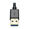 Tripp Lite series USB 3.0 SuperSpeed to VGA Adapter, 512MB SDRAM - 2048x1152,1080p