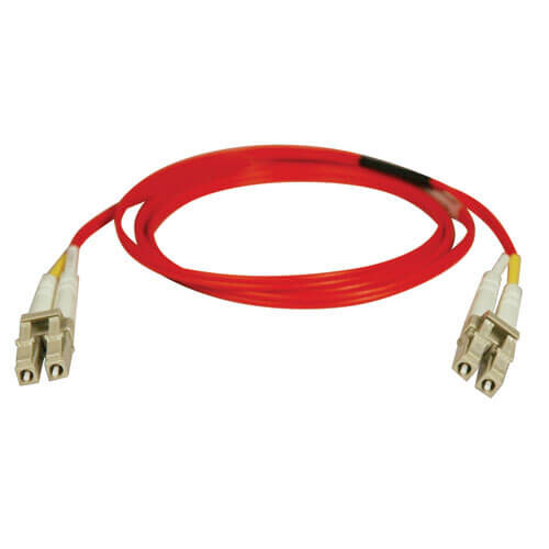 Tripp Lite series Duplex Multimode 62.5/125 Fiber Patch Cable (LC/LC) - Red, 10M (33 ft.)