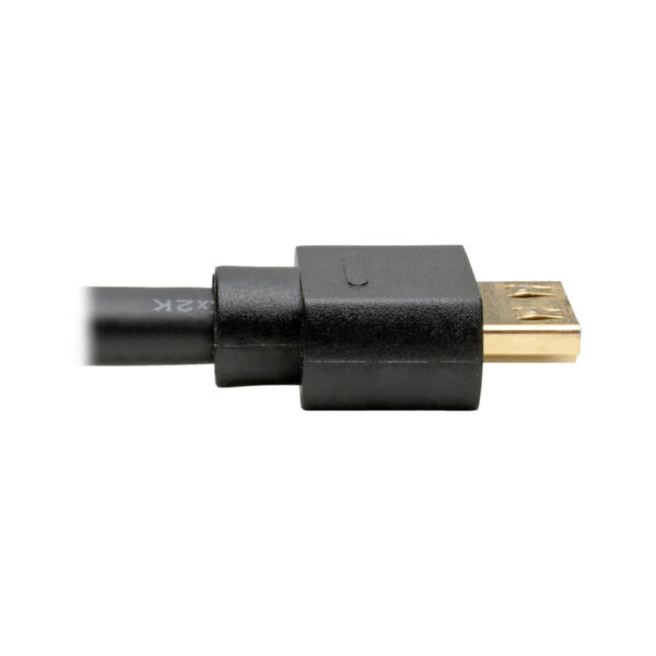 Tripp Lite series High-Speed HDMI Cable (M/M) - 4K 60 Hz, HDR, Industrial, IP68, Hooded Connector, Black, 3 ft.