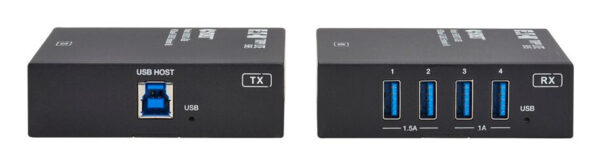 53542402335102609e479b14beaa3b84 Tripp Lite series HDBaseT-USB3 over Cat6a Extender Kit, 4 USB-A 3.2 Gen 1 Ports, PoC, RS-232, Up to 328 ft. (100 m)