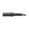 Tripp Lite series European Computer Power Cord, C7 to Schuko, 2.5A, 250V, 18 AWG, 6 ft. (1.83 m), Black