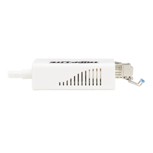 Tripp Lite series USB 2.0 Ethernet NIC Adapter - 10/100 Mbps, 100Base-FX, LC, Multimode Fiber, White