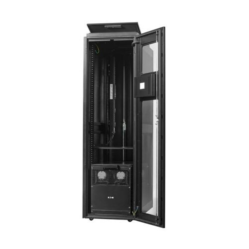 Eaton SmartRack Self-Cooling 42U Server Rack Enclosure with Single-Phase 5.5 kW (18,766 BTU) Cooling Unit, 208V, 60 Hz