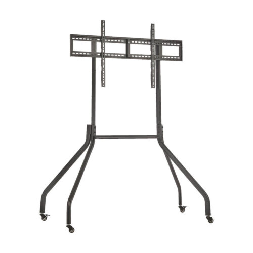 Tripp Lite series Rolling TV Cart for 55” to 85” Displays, Wide Legs, Locking Casters