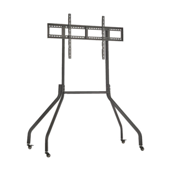 537e14f50606c7d831324aca32fb16f3 Tripp Lite series Rolling TV Cart for 55” to 85” Displays, Wide Legs, Locking Casters