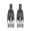 53c5e76df947554d3cbe589abd6c67be-3 Tripp Lite series Cat6a 10G Snagless Shielded STP Ethernet Cable (RJ45 M/M), PoE, Black, 10 ft. (3.05 m)