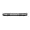 Tripp Lite series 24-Port 1U Rack-Mount STP Shielded Cat6a Feedthrough Patch Panel, RJ45 Ethernet, TAA