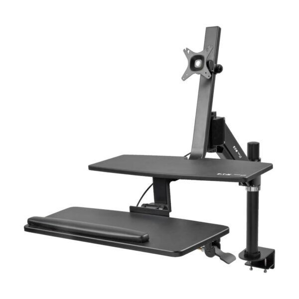 Tripp Lite series Height-Adjustable Sit-Stand Workstation, Single-Monitor, Clamp-On