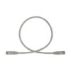 Tripp Lite series Cat6a 10G Snagless Molded UTP Ethernet Cable (RJ45 M/M), PoE, White, 2 ft. (0.6 m)