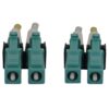 5437311111c0aca0abf9580bb7032ed6-2 Tripp Lite series 400G Multimode 50/125 OM4 Switchable Fiber Optic Cable (Duplex LC-PC M/M), LSZH, Aqua, 7 m (23 ft.)