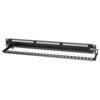 5439a72229a2efe2691a10082a50bc6b Tripp Lite series 24-Port 1U Rack-Mount Cat6/Cat5 Feedthrough Patch Panel, RJ45 Ethernet, TAA