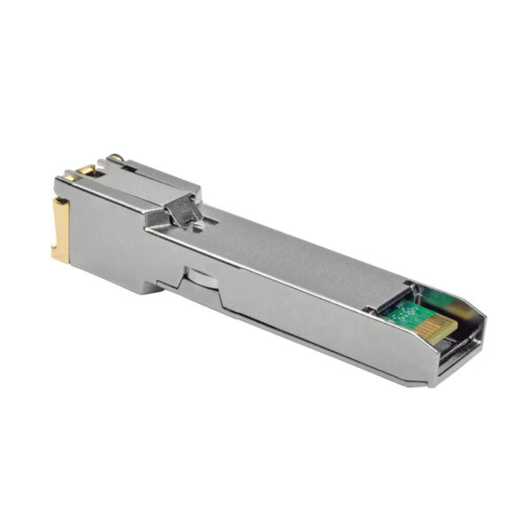 Tripp Lite series Cisco-Compatible GLC-T SFP Mini Transceiver, 1000Base-TX Copper RJ45, Cat5e, Cat6, 328.08 ft. (100 m)
