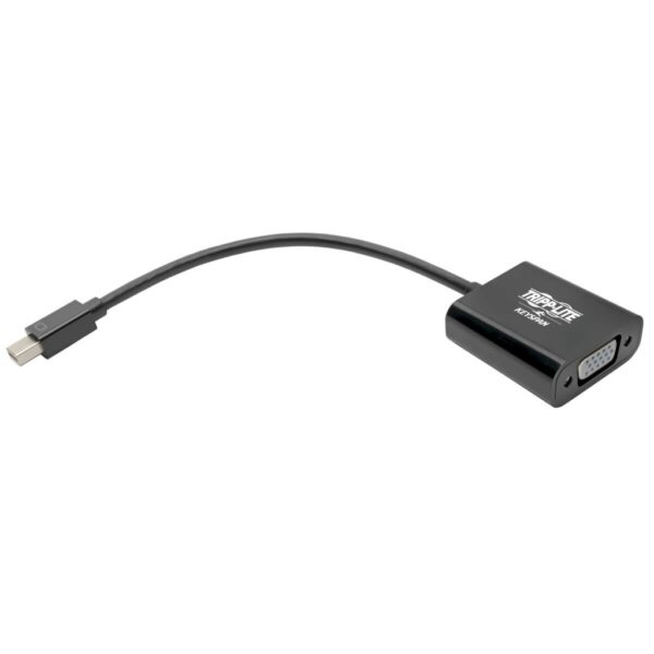 Tripp Lite series Keyspan Mini DisplayPort to Active VGA Adapter, Video Converter (M/F), Black, 6-in. (15.24 cm)